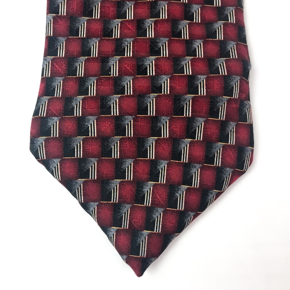 Oscar De La Renta Silk Tie - Vintage